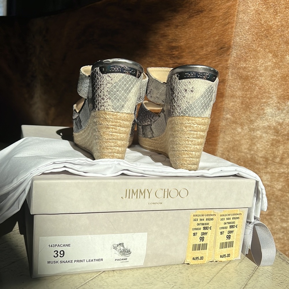 Jimmy Choo Wedge Size 39 - image 5